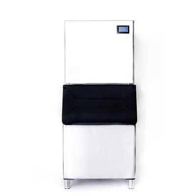 280 kg / 24 uur waterkoeling Crescent Ice Cube Maker met elektrisch touchpad control panel