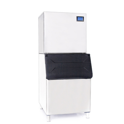 280 kg / 24 uur waterkoeling Crescent Ice Cube Maker met elektrisch touchpad control panel