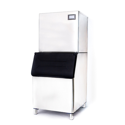 280 kg / 24 uur waterkoeling Crescent Ice Cube Maker met elektrisch touchpad control panel