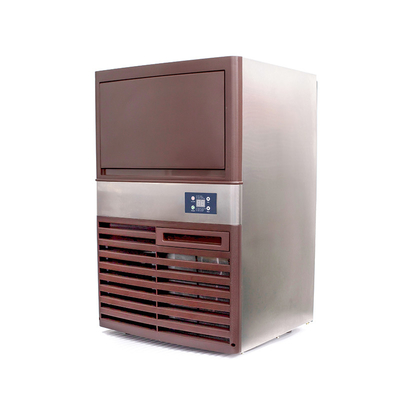 Volledig automatische 40 kg/24 uur kubus ijsmaker met 20 kg ijsopslag en 220V spanning
