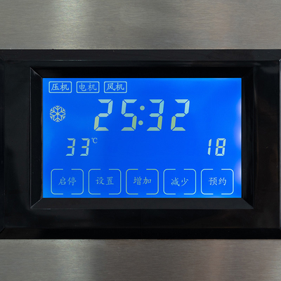Hotel grote kracht flake ijsmachine met geavanceerd lcd-paneel en 465 kg opbrengst