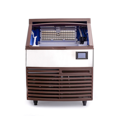 Dagelijkse aanpassing Kubus ijsmachine met Easy To en PLC Touch Screen Control System