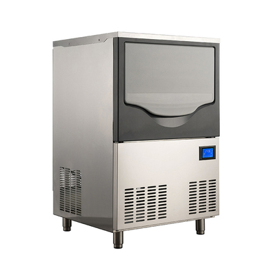 Ruimtebesparende automatische ijsmachine met halfmaan 50 kg ijsopslagcapaciteit R22 koelmiddel