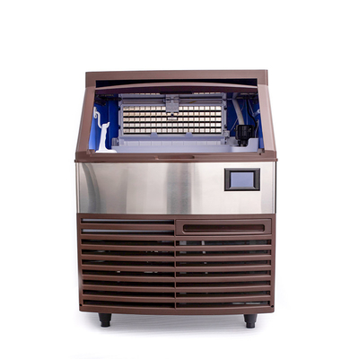 220v commerciële koelapparaat Kubus-ijsmachine met 22*22*22mm ijsgrootte