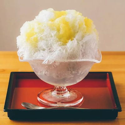 Duurzaam en handig 26kg Bingsu Shaved Ice Machine gemaakt in met 320W Input Power
