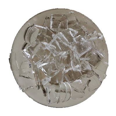 220V LZ-400 Duurzaam roestvrij staal Shell Moon Shape Ice Machine Voor uw bedrijf