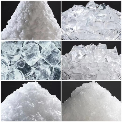 2 kg/min Hoeveelheid 3D-printing Pattern Ice Maker LZ-128 Customized Shaved Crushed Ice