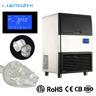 220 V Volledig cilindrische ijsmachine 28 kg 24 uur LZ-60 met en Embraco Compressor
