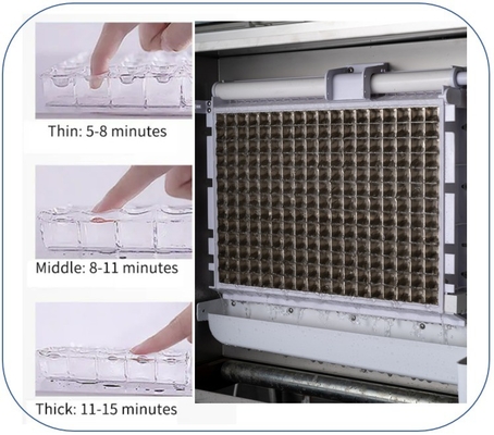 2023 Summer Necessity 500kg Restaurant Cube Ice Machine met een capaciteit van 400kg