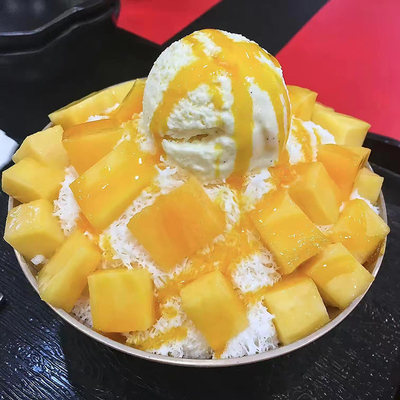 Aanpasbare Bingsu 220Kg IJssneeuwmachine schepen onmiddellijk voor uw huis behoeften