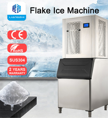 300kg dagelijkse industriële koelkast LZ-03 Shanghai Flake Ice Machine voor bedrijven