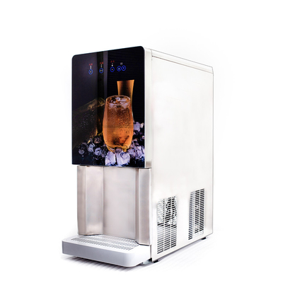 R404a Elektrische ijsblokjesmachine voor koelmiddelen met waterdispenser en eenvoudige bediening