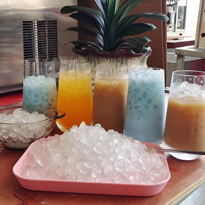 Op maat gemaakte 120kg draagbare ijsmachine voor Bingsu water ijs