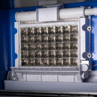 Luchtkoeling 40 kg 24 uur LZ-80 Commerciële Automatische Clear Ice Cube Machine voor Nepal