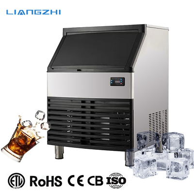 Automatische 93 kg capaciteit LZ-260 ijsblokjes machine voor bar met 60 kg ijs opslag