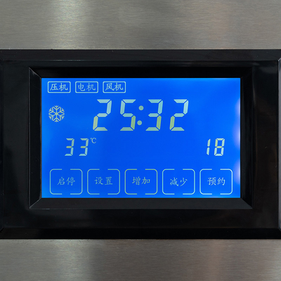 IJsmachine in kubussen LZ-1000 500kg 24 uur met een vulcapaciteit van 620g